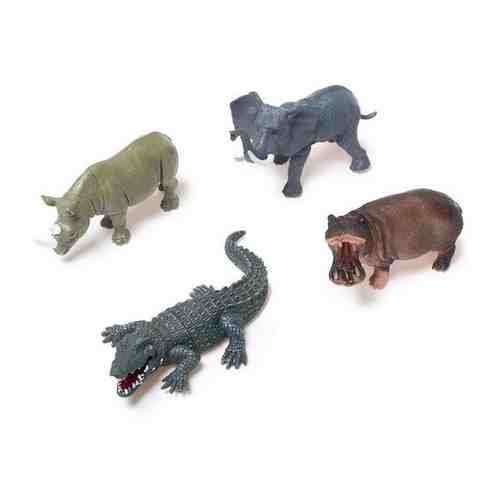 Набор животных «Звери Африки», 4 фигурок арт. 101437009034