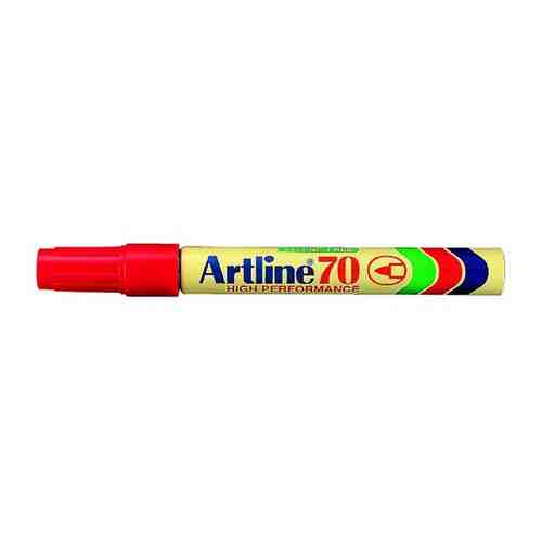 Нестираемый универсальный маркер Artline EK70 (1,5 мм), красный арт. 101191993228