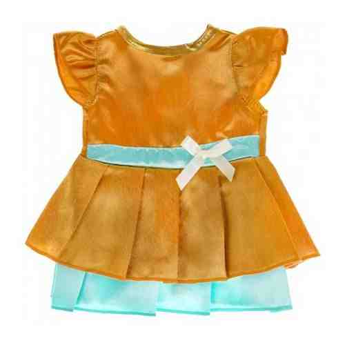 Одежда для кукол 40-42 см атласное платье карапуз арт. 101406515019