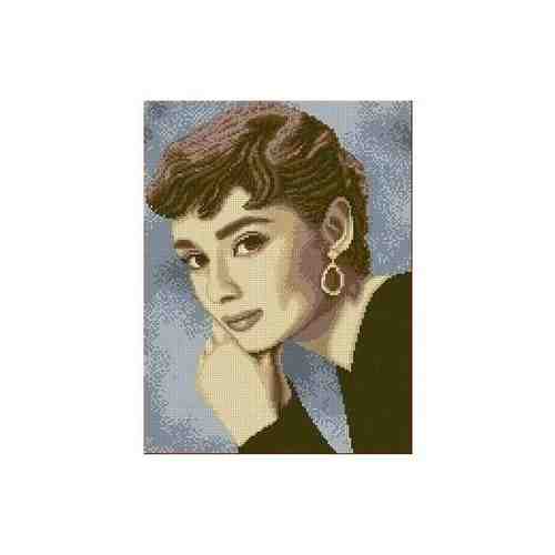 Одри Хепбер Рисунок на ткани 27,6х36,5 Каролинка ткбл 3021 арт. 101465190284