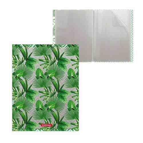 Папка файловая пластиковая ErichKrause Tropical Leaves, c 20 карманами, A4 / цена за 1 шт арт. 101410196936
