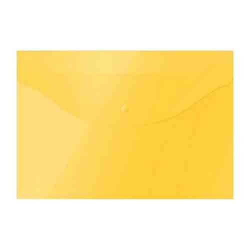 Папка-конверт на кнопке OfficeSpace А4, 120 мкм, красная (281219) арт. 101052493502