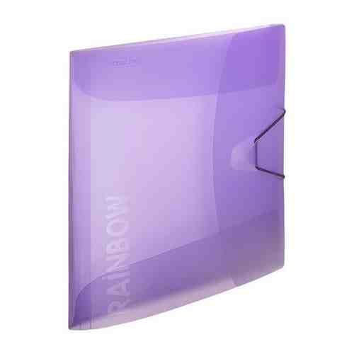 Папка на резинках Attache Rainbow Style, фиолетовый арт. 101214237212