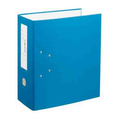 Папка-регистратор с двумя арочными механизмами (до 800 листов), покрытие ПВХ, 125 мм, синяя арт. 101291203600