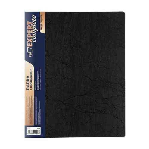 Папка с вкладышами Expert Complete Premier, А4, 10 листов, 550 мкр, 20 мм, волокно, черная арт. 100875475126