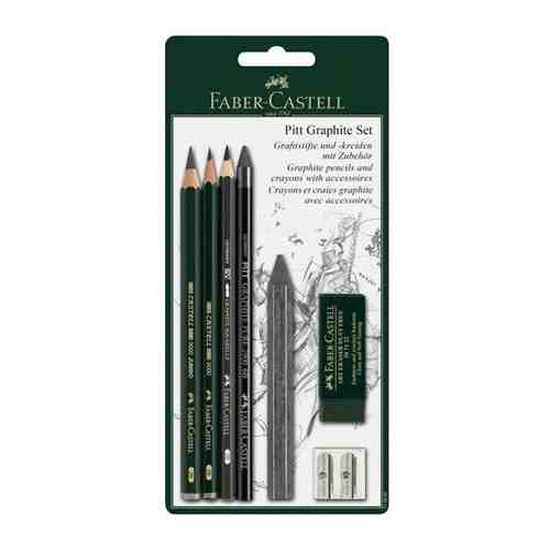 Пастельные карандаши PITT и мелки PITT Graphite, в блистере, 7 предметов арт. 1662651524