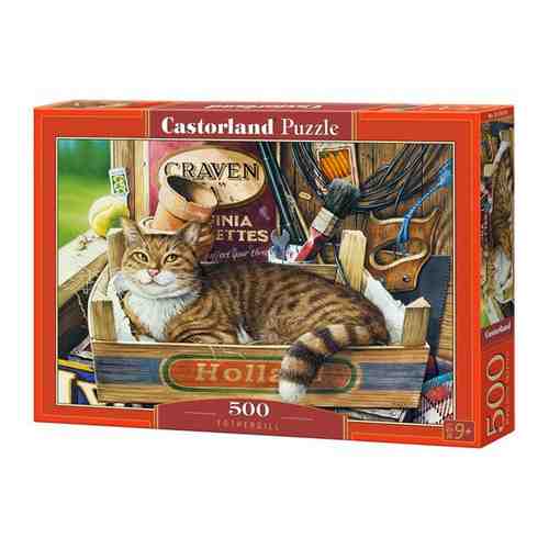 Пазл 500 Кот в ящике В-53476 Castor Land арт. 745695004