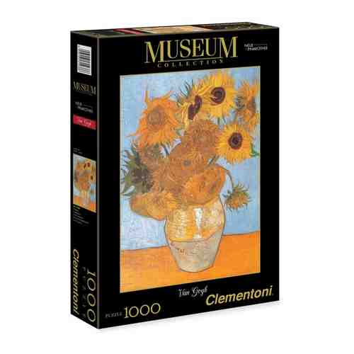 Пазл Clementoni 1000 деталей: Ван Гог. Подсолнухи арт. 1958964951