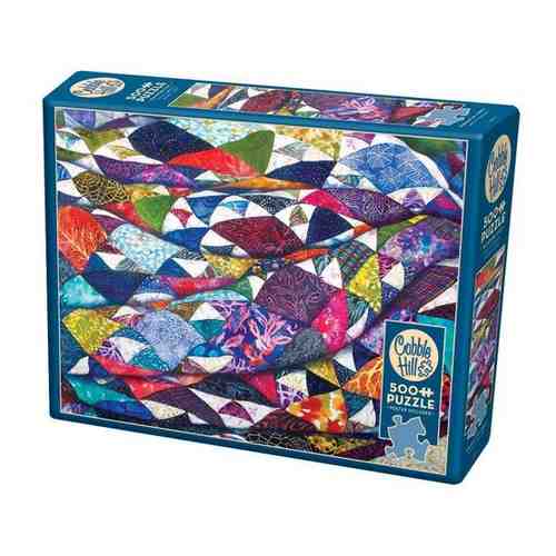 Пазл Cobble Hill 500 деталей: Разноцветные одеяла арт. 1435422414