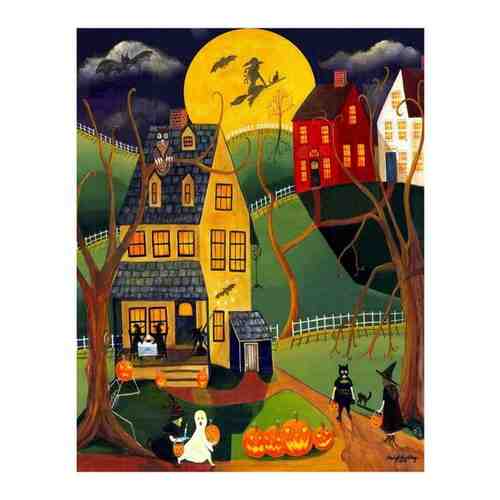 Пазлы для взрослых Вечер хэллоуина в подарочной упаковке Детская Логика арт. 1736463757