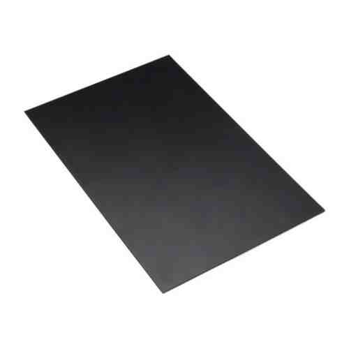 Пластик листовой, 0,6 мм, 700x1800 мм, черный арт. 101566519539