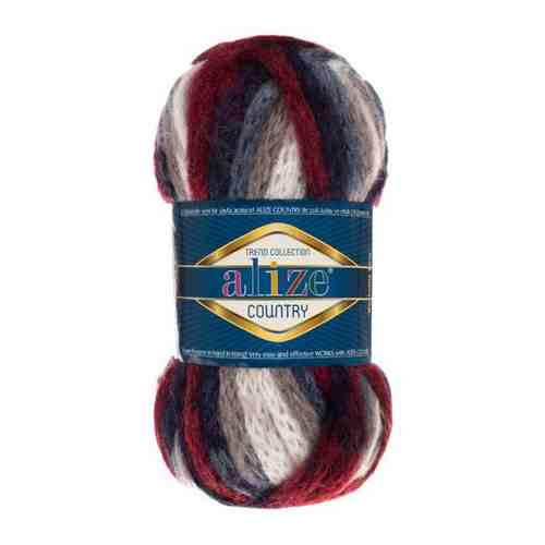 Пряжа для вязания ALIZE 'Country' 100гр. 34м. (20%шерсть, 55%акрил, 25%п/а) ТУ (5491 секционный), 5 мотков арт. 101184122162