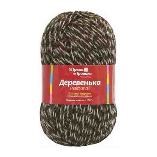 Пряжа для вязания из Троицка 'Деревенька' (100%шерсть) (166 суровый), 10 мотков арт. 101456745429