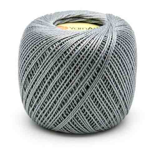 Пряжа для вязания YarnArt 'Iris' 20гр 138м (100% мерсеризованный хлопок) (933 серый), 10 мотков арт. 101204919751