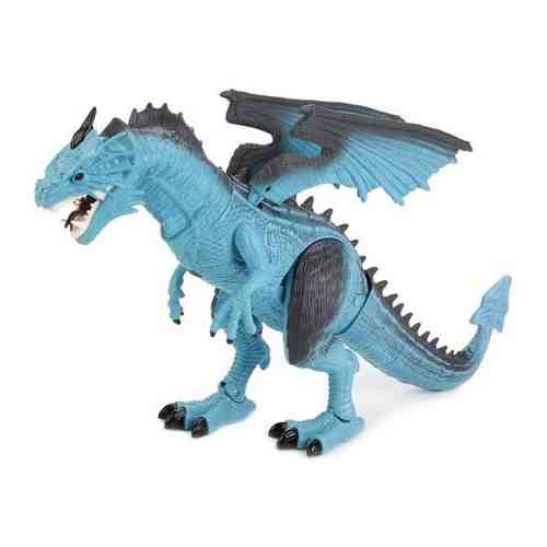 Радиоуправляемый синий дракон CS toys RS6158A, (дышит паром) арт. 882264053