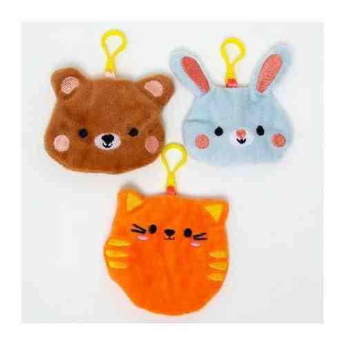 Развивающая игрушка- шуршалка «Веселые зверята» набор 3 шт. арт. 101470956772