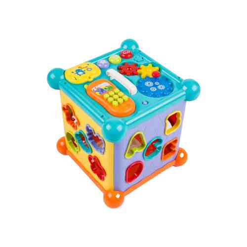 Развивающий интерактивный куб Musical Play Cube, мультиколор арт. 101744071776