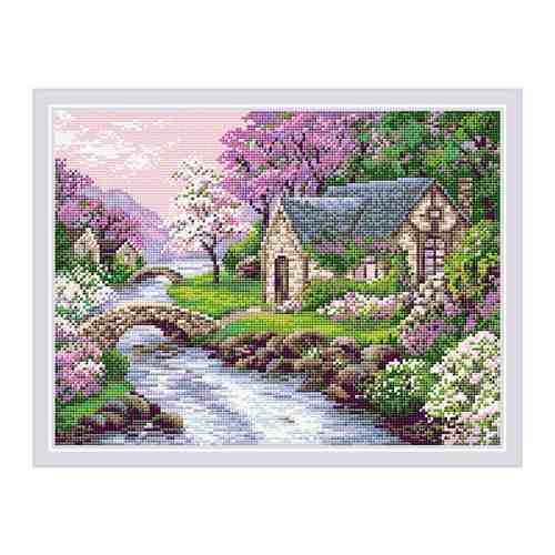Риолис Набор алмазной мозаики Весенний пейзаж АМ0068 арт. 1736528896