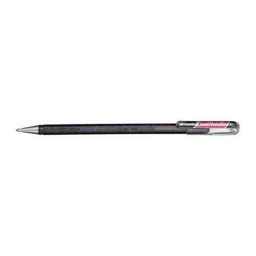Ручка гелевая Pentel Hibrid Dual Metallic 0.55 мм хамелеон черный/красный, 778513 арт. 993954643