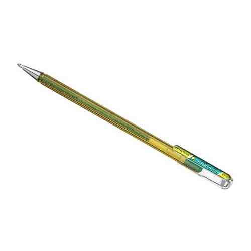 Ручка гелевая Pentel Hibrid Dual Metallic, 0,55 мм, хамелеон золото арт. 100695180745