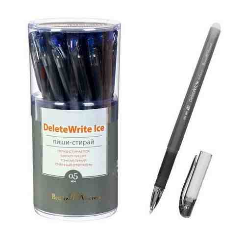 Ручка гелевая со стираемыми чернилами DeleteWrite Ice, 0.5 мм, синие чернила, матовый корпус Silk Touch арт. 101453075978