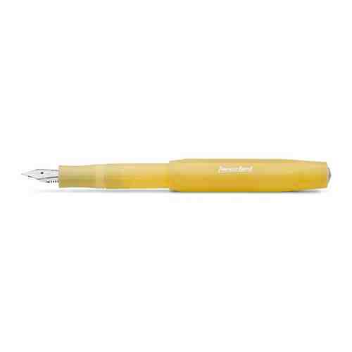 Ручка перьевая Kaweco CLASSIC FROSTED Sport M 0,9 мм, чернила синие, корпус банановый арт. 963845464