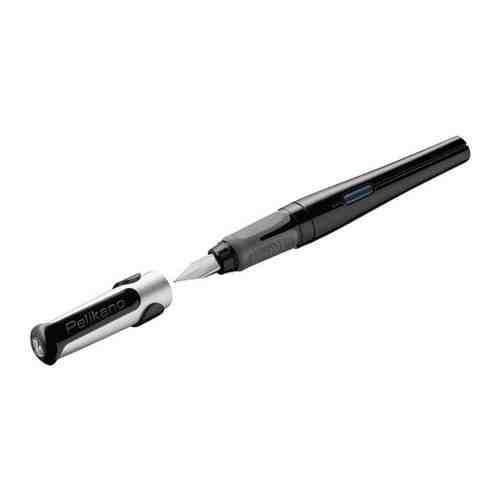 Ручка перьевая Pelikan Pelikano (PL803021) черный M перо сталь нержавеющая для правшей карт.уп. арт. 1421417014