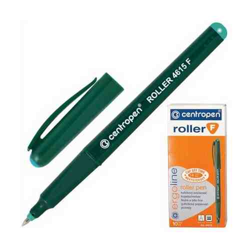 Ручка-роллер CENTROPEN, зеленая, трехгранная, корпус зеленый, узел 0,5 мм, линия письма 0,3 мм, 4615, 3 4615 0110 арт. 931158567