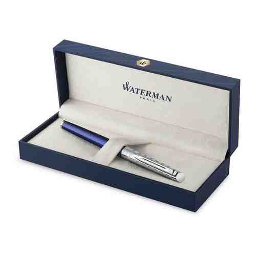 Ручка роллер Waterman Hemisphere Deluxe (2117787) Marine Blue F черн. черн. подар.кор. арт. 1395433986