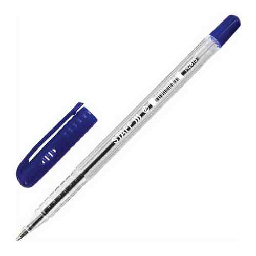 Ручка шариковая масляная STAFF EVERYDAY OBP-290, синяя, трехгранная, узел 0,7 мм, линия письма 0,35 мм, 142996 арт. 1664614606