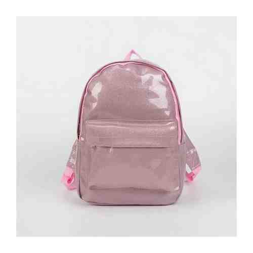 Рюкзак на молнии, цвет розовый арт. 1493466717