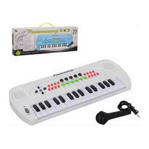 Синтезатор, 32 клавиши, в комплекте микрофон (HS3230B) арт. 101635419133