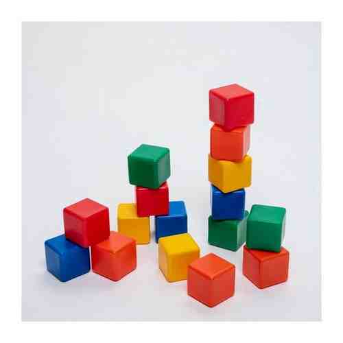 Соломон Набор цветных кубиков,16 штук 6 ? 6 см арт. 101404435528