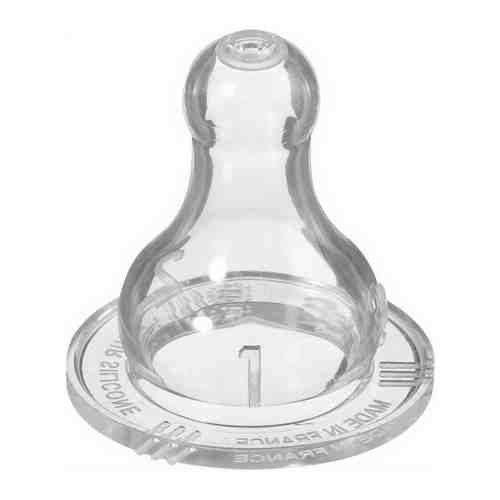 Соска Bebe Confort из силикона для бутылочек со стандартным горлышком 0-12мес 2шт 30100800 . арт. 1723133606