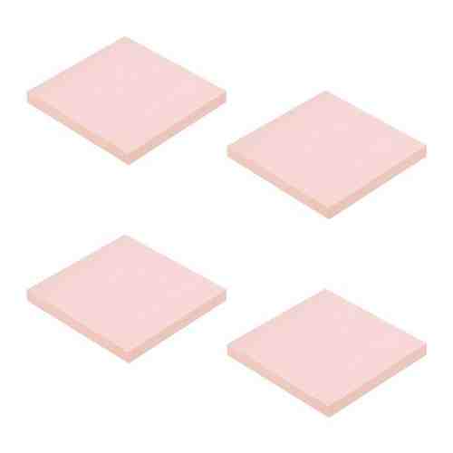 Стикеры Стикеры ATTACHE с клеев.краем Z-блок 76х76 розовый 100л 4 шт арт. 101506105075