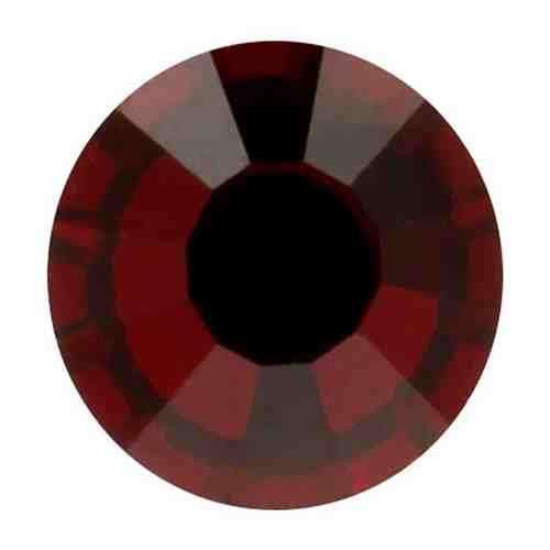 Стразы клеевые PRECIOSA цветные, 2,7 мм, стекло, 144 шт, в пакете, темный красный (438-11-612 i) арт. 101251583078