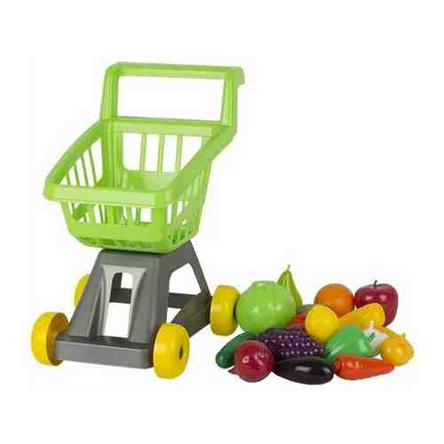 Тележка для супермаркета с фруктами и овощами У958 арт. 101518081572