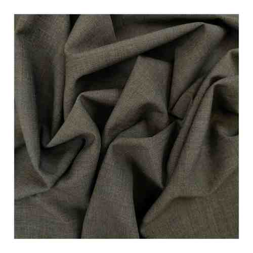 Ткань костюмная шерсть (серый) 96% шерсть,4% эластан , 50 см * 151 см, италия арт. 101425977919