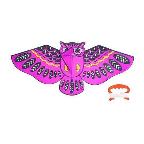 Воздушный змей «Сова», с леской арт. 101436845008