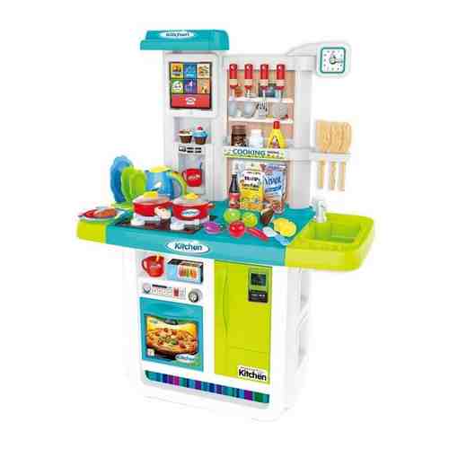 WD-B23 Детская Кухня Люкс большой набор с водой, интерактивной панелью и кучей аксессуаров 100 см. арт. 1659874475