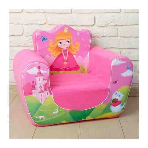 ZABIAKA Мягкая игрушка кресло «Принцесса», цвет розовый арт. 101357730103