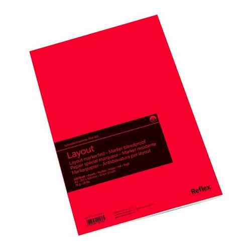 Альбом для маркеров Reflex Layout, А3, 100 л., склейка по короткой стороне арт. 101320373516