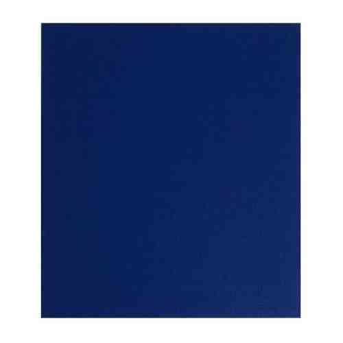 Альбом вертикальный для значков, с листами на ткани, 230 x 270 мм, бумвинил, синий арт. 1449420291