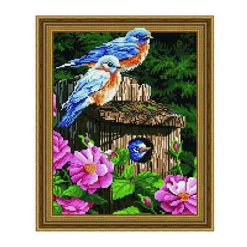 Алмазная мозаика Лесные птички, PaintBoy 40x50 см. арт. 101129654777