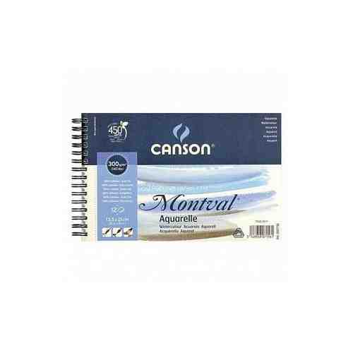 Canson Альбом для акварели Монваль 300гр/м, Фин, 21х29,7см, 12л арт. 33178071