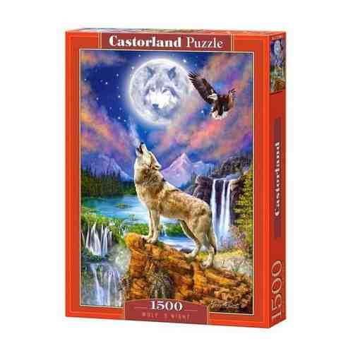 Castorland Пазл «Волчья ночь», 1500 элементов арт. 101477505257