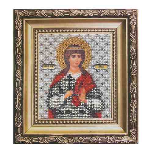 Чаривна Мить Б-1055 Икона святой мученицы Аллы Вышивка бисером 9 x 11 см Набор для вышивания арт. 101439789688