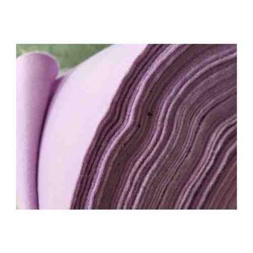 Фетр корейский мягкий листовой 28х33 см (3 шт/упак) толщина 1 мм, цвет светло-розовый RN-02 / для творчества рукоделия арт. 101760770404