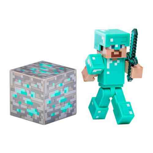 Фигурка JAZWARES Minecraft Diamond Steve 8см арт. 1728171511