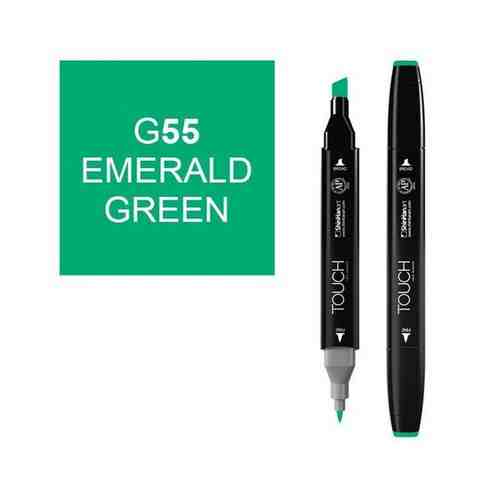Художественный маркер TOUCH Маркер спиртовой двухсторонний TOUCH ShinHan Art, зеленый изумрудный арт. 101456749617
